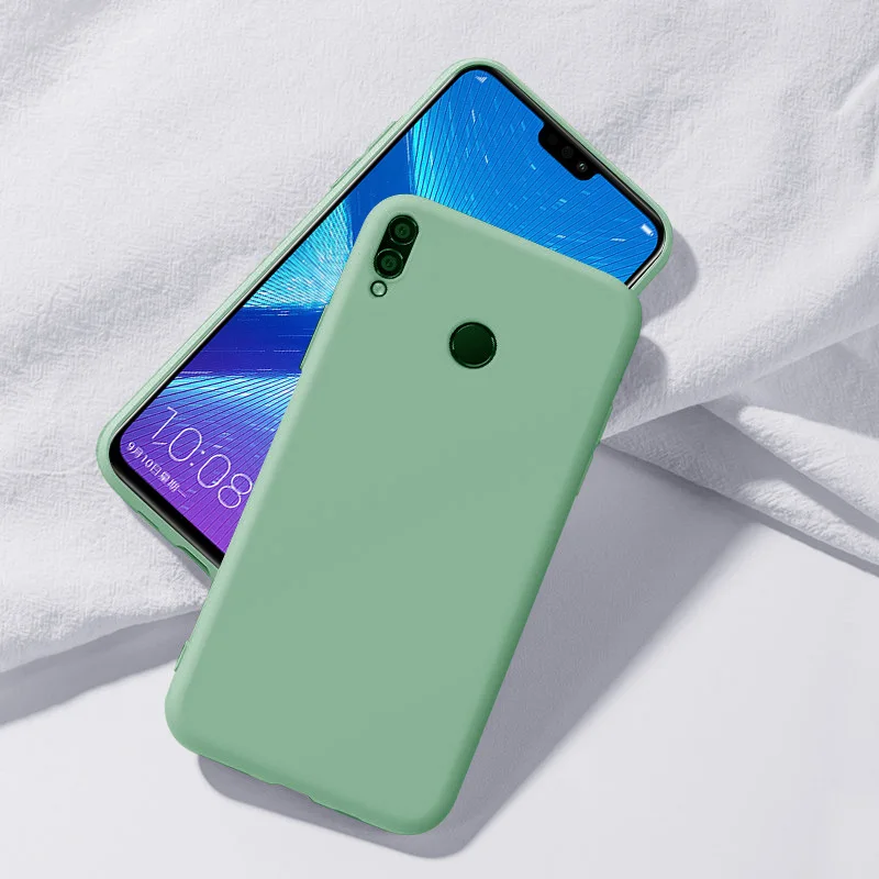 Чехол Raugee для huawei Honor 8X, чехол Honor 8X, бампер, противоударный жидкий силиконовый чехол, чехол для huawei Honor 8X Max, чехол, броня - Цвет: Green