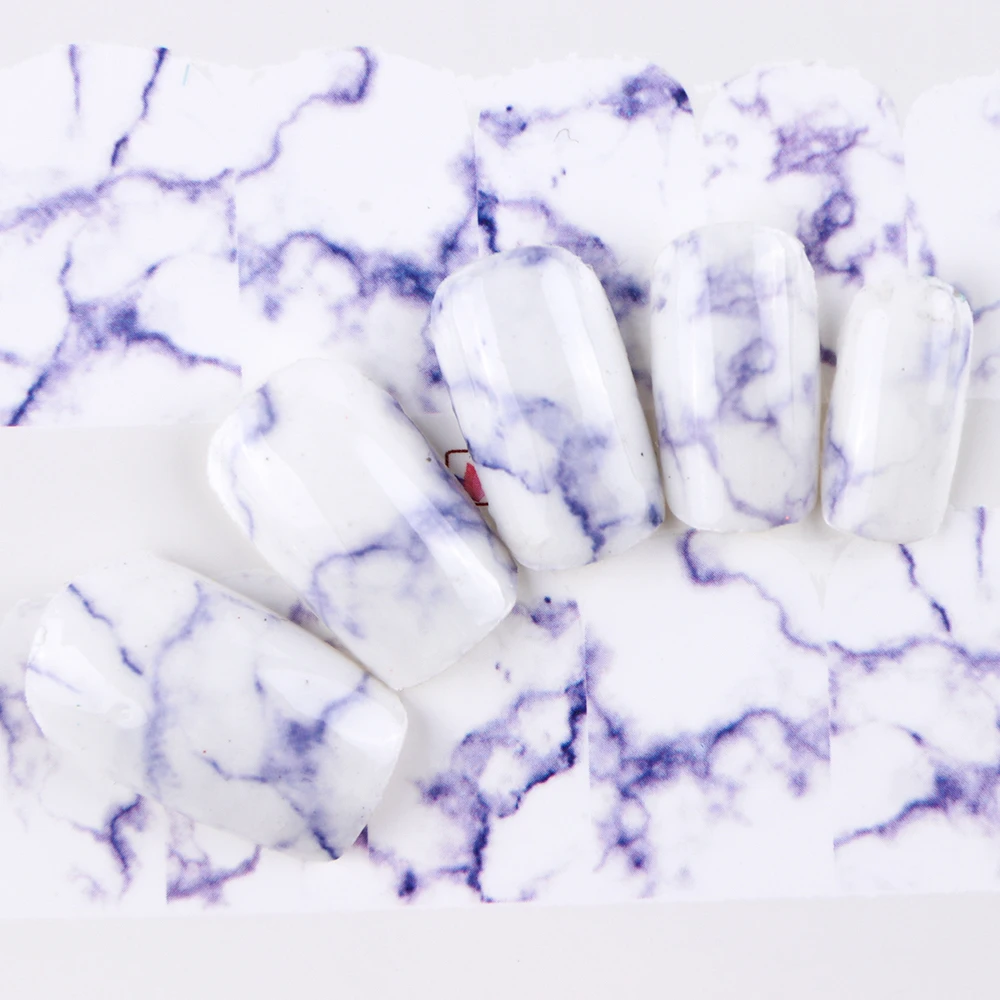 12 шт. градиентные мраморные наклейки для ногтей|Стикеры и наклейки| |