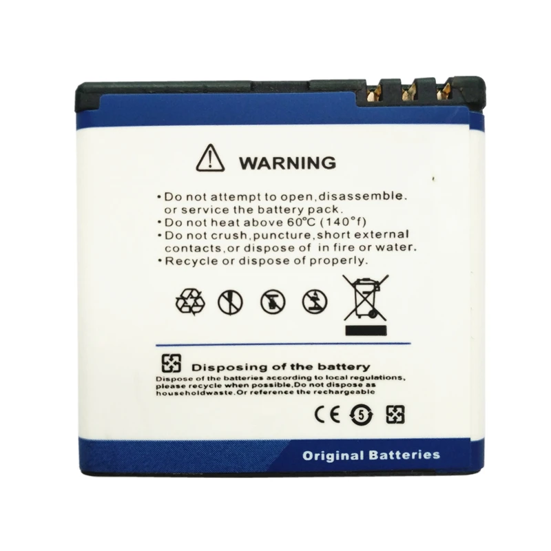 LOSONCOER 1850mAh BP 5Z аккумулятор для Nokia Lumia 700 Zeta N700 Lumia700 литий полимерный