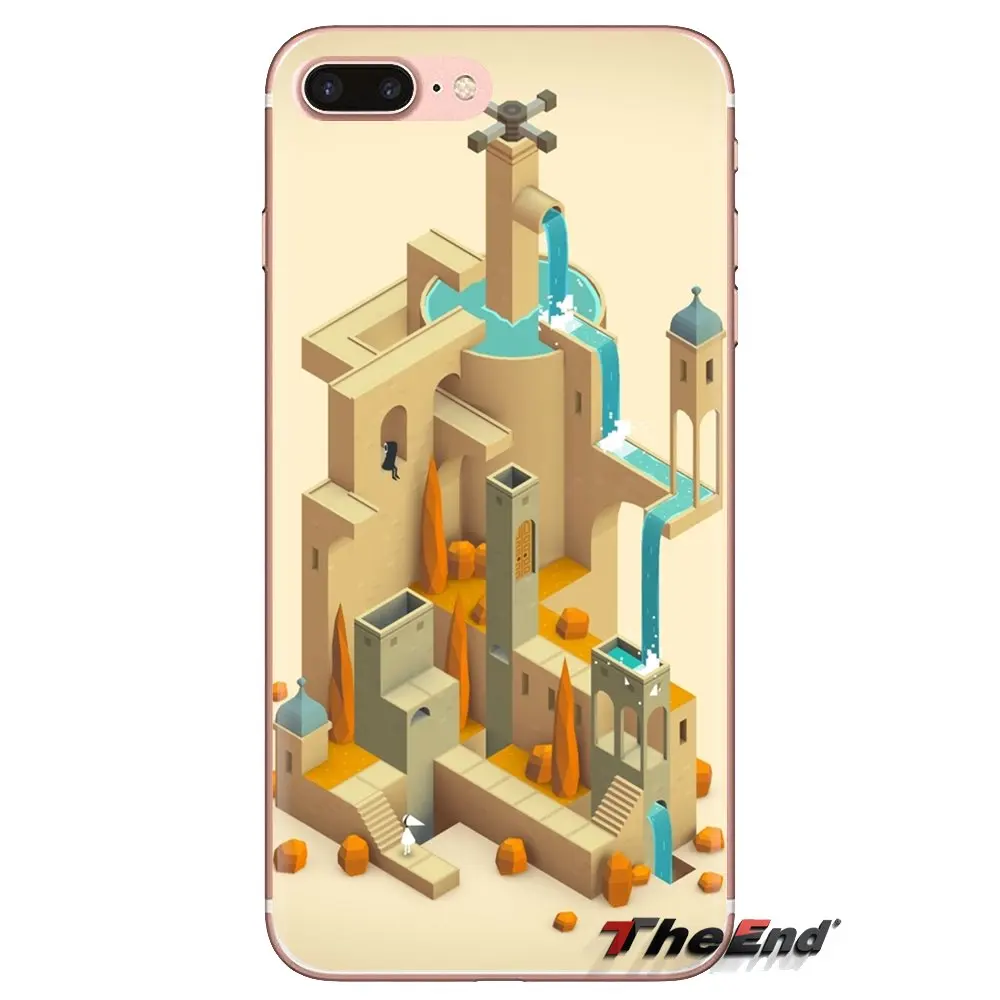 Monument Valley игровые обои для Sony Xperia Z Z1 Z2 Z3 Z5 compact M2 M4 M5 C4 E3 T3 XA Huawei Mate 7 8 Y3II мягкие чехлы |