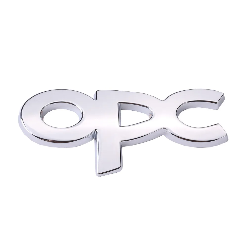 Автомобильный Стайлинг 3D Автомобильная наклейка хромированный металл OPC эмблема