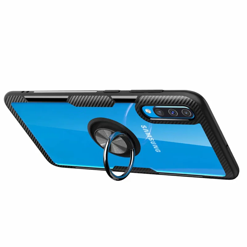 Роскошный чехол для телефона A70 для samsung Galaxy A50, прозрачный защитный чехол для samsung A10 A20 A30 A40 A40s A60