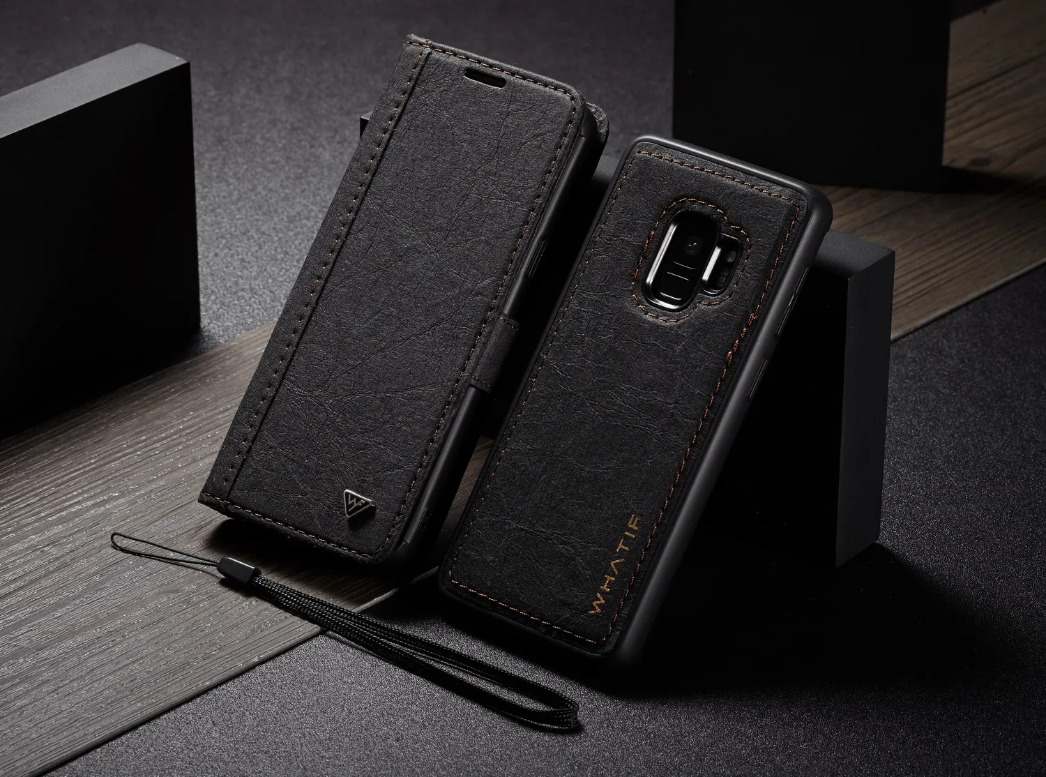 Для samsung Galaxy S8 S9 S10 E Note10 Plus Note 10 9 8 10+ чехол на магните флип-кошелек из крафт-бумаги чехол-книжка Съемная задняя крышка