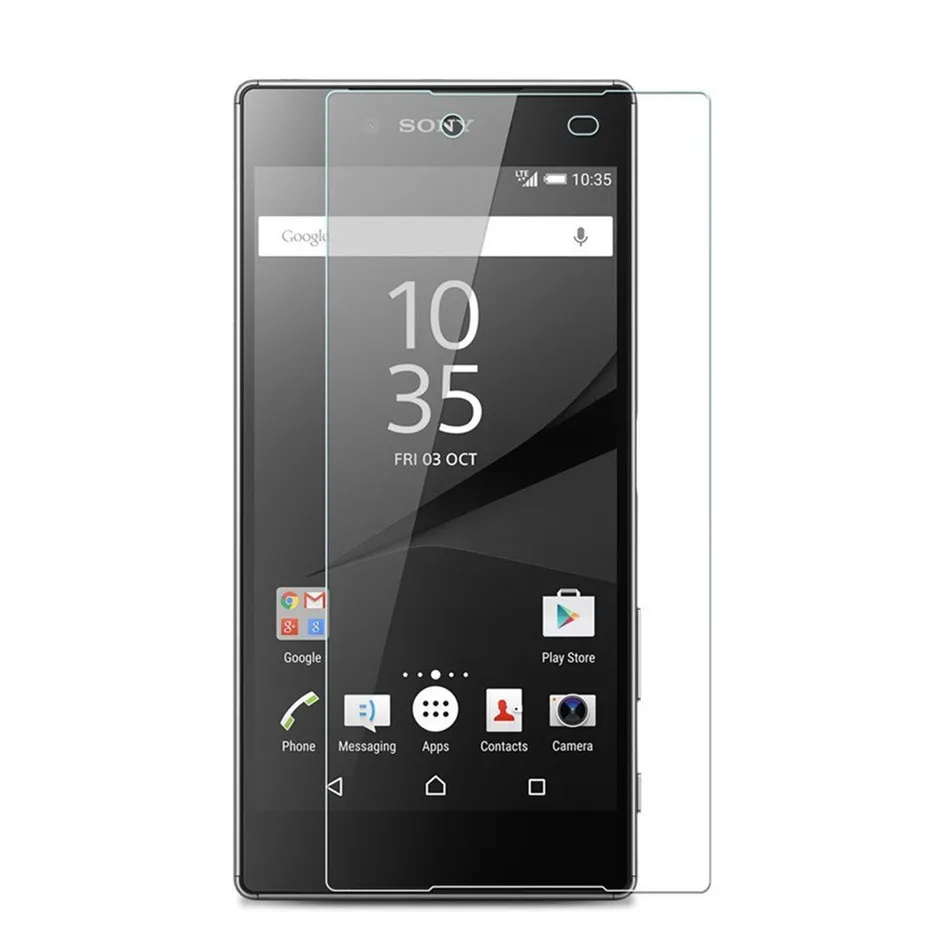 9h Защитное стекло для sony xperia z5 e6603 e6633 e6653 e6683 двойная защита экрана закаленное стекло для sony z5