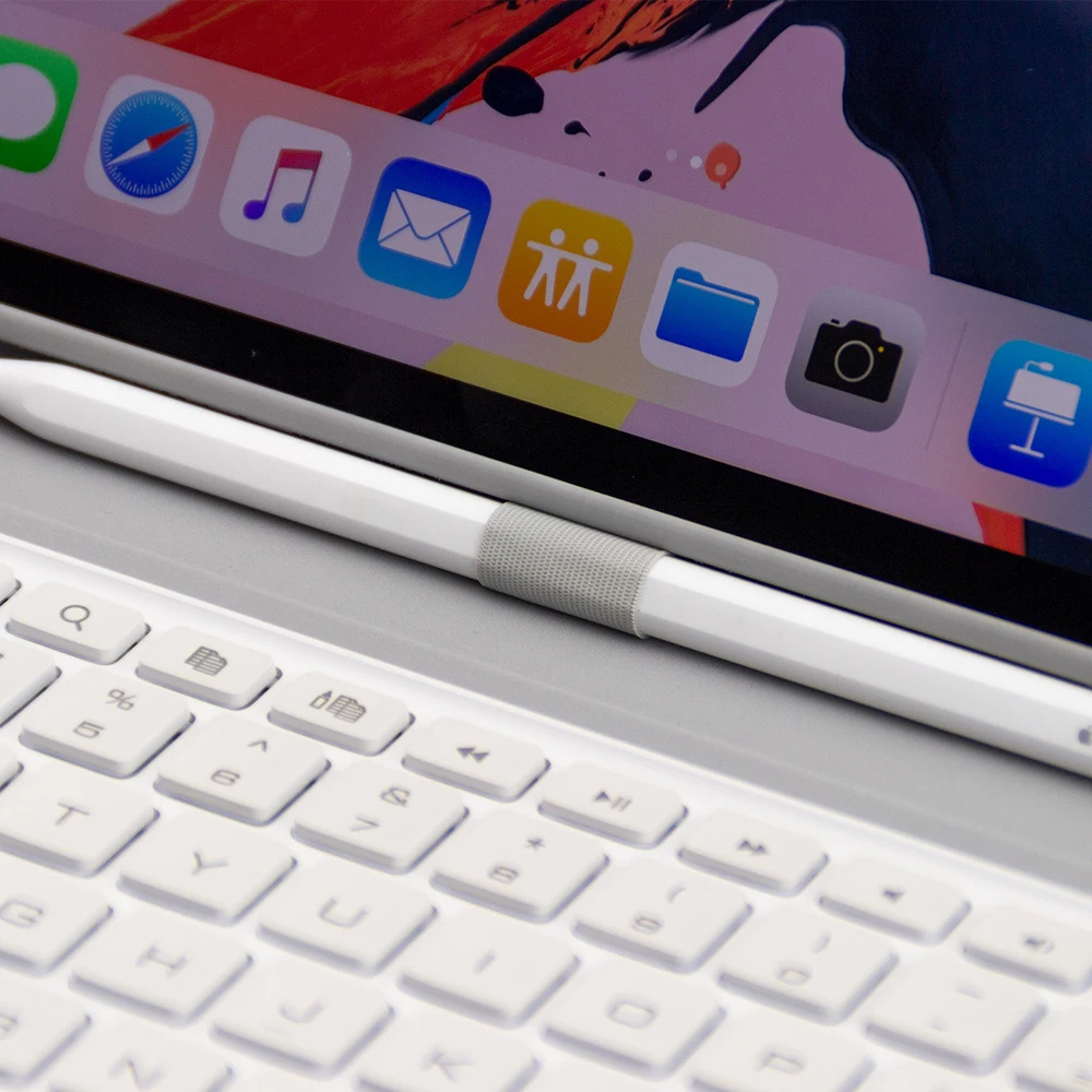 Кожаный чехол с Bluetooth клавиатурой для iPad Pro 11 дюймов 2018 дюйма подсветкой 7