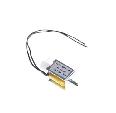 Электрический мини микро Соленоидный клапан 24 В постоянного тока выпускной 12