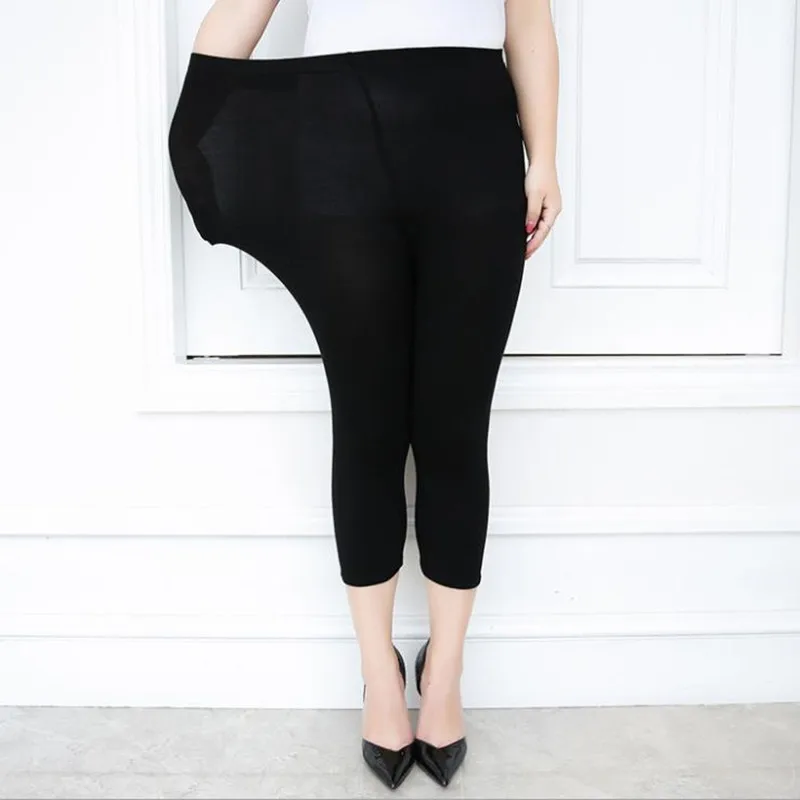New Arrival Women leggings Summer style Modal fertilizer Plus size 3XL Big Size candy color women's pants 12 colors | Женская одежда