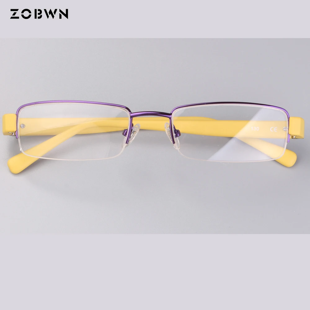 

ZOBWN classic half frame Women eyeglasses for Reading Glasses uv400 Anti-fatigue Computers Glasses simple Brand New Style gafas