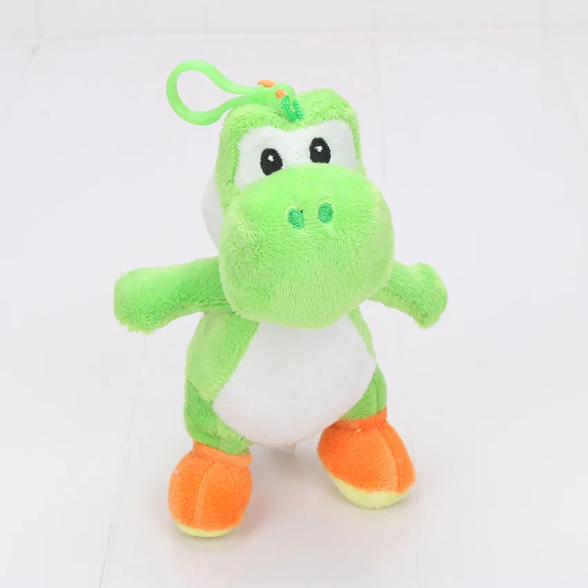 18cm green yoshi Классические игровые персонажи Super Mario Bros, плюшевые куклы, 6-25 см, Супер Марио и Луиджи Йоши Марио, производитель, мягкая плюшевая кукла, игрушка - Цвет: 18cm green yoshi