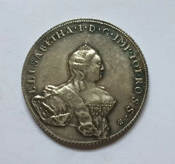 1756 монет России Копер производство старых монет