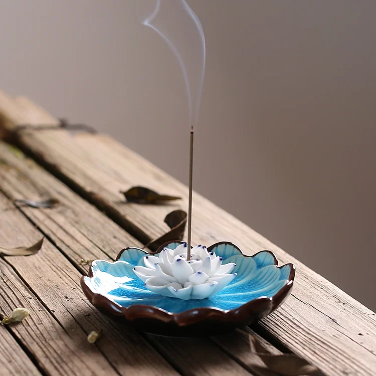 Креативный Лотос благовония горелки Joss держатель для ароматических палочек