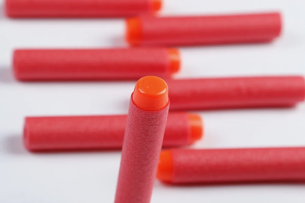 50 шт. для Nerf пулями мягкими дырочку головы 7 2 см заправка игрушка дартс хаки