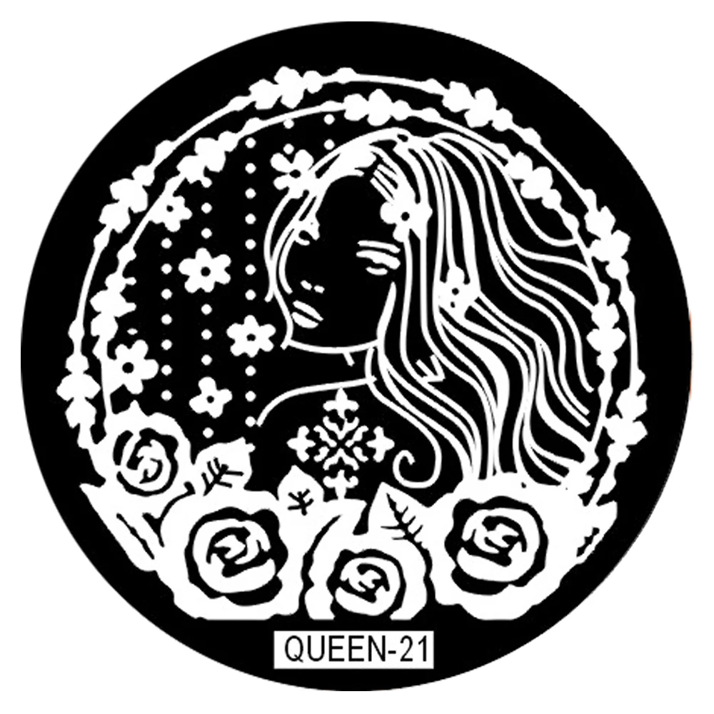 1 шт. трафареты для принтера маникюра|stamp stencil|nail stamp stencilnail art stamping |