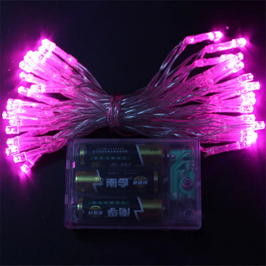 Рождественская гирлянда 10 м 80 светодиодов на батарейках Сказочная для вечеринки