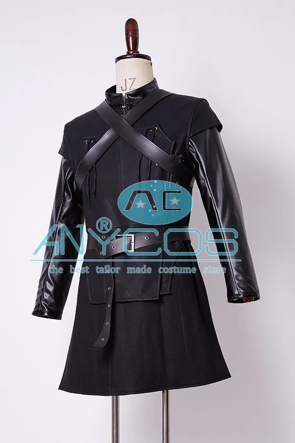 Косплей Снежный костюм ночные часы наряд для взрослых мужчин Костюм Хэллоуин