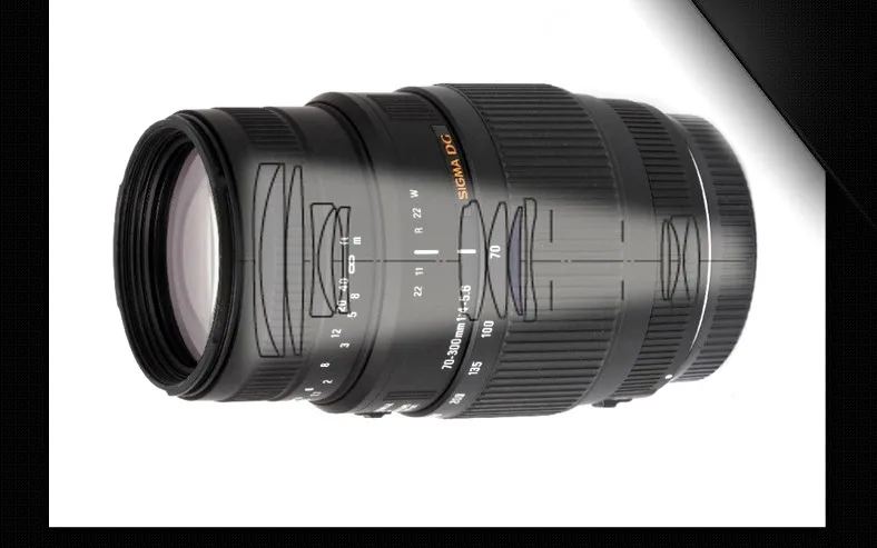 Sigma 70-300 объектив для Nikon 70-300 мм f/4-5,6 DG Автофокус Объектив для Nikon D3200 D3300 D3400 D5200 D5300 D5500 D5600 D7100 D7200
