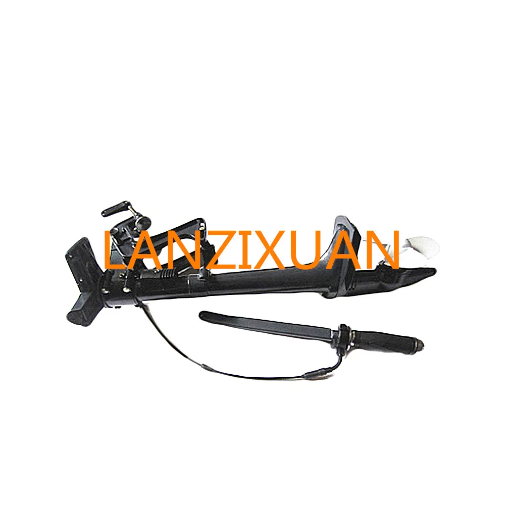 

Hangkai outboard 4 stroke 4.0 HP outboard motor, boat motor marine engine parts Engine lower body boat engine outboard