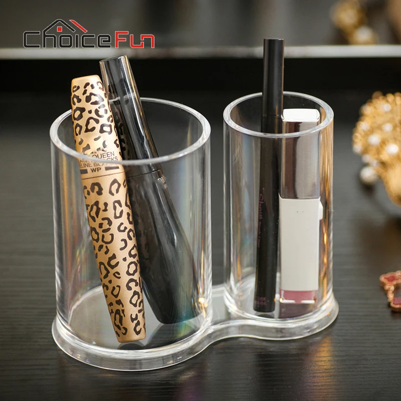 CHOICE FUN круглый акриловый косметический держатель для макияжа хлопковый блокнот