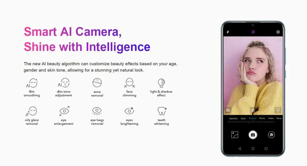 Оригинал huawei honor 10 Lite 4 Гб 64 6 21 &quot2340*1080 Восьмиядерный мобильный телефон двойной