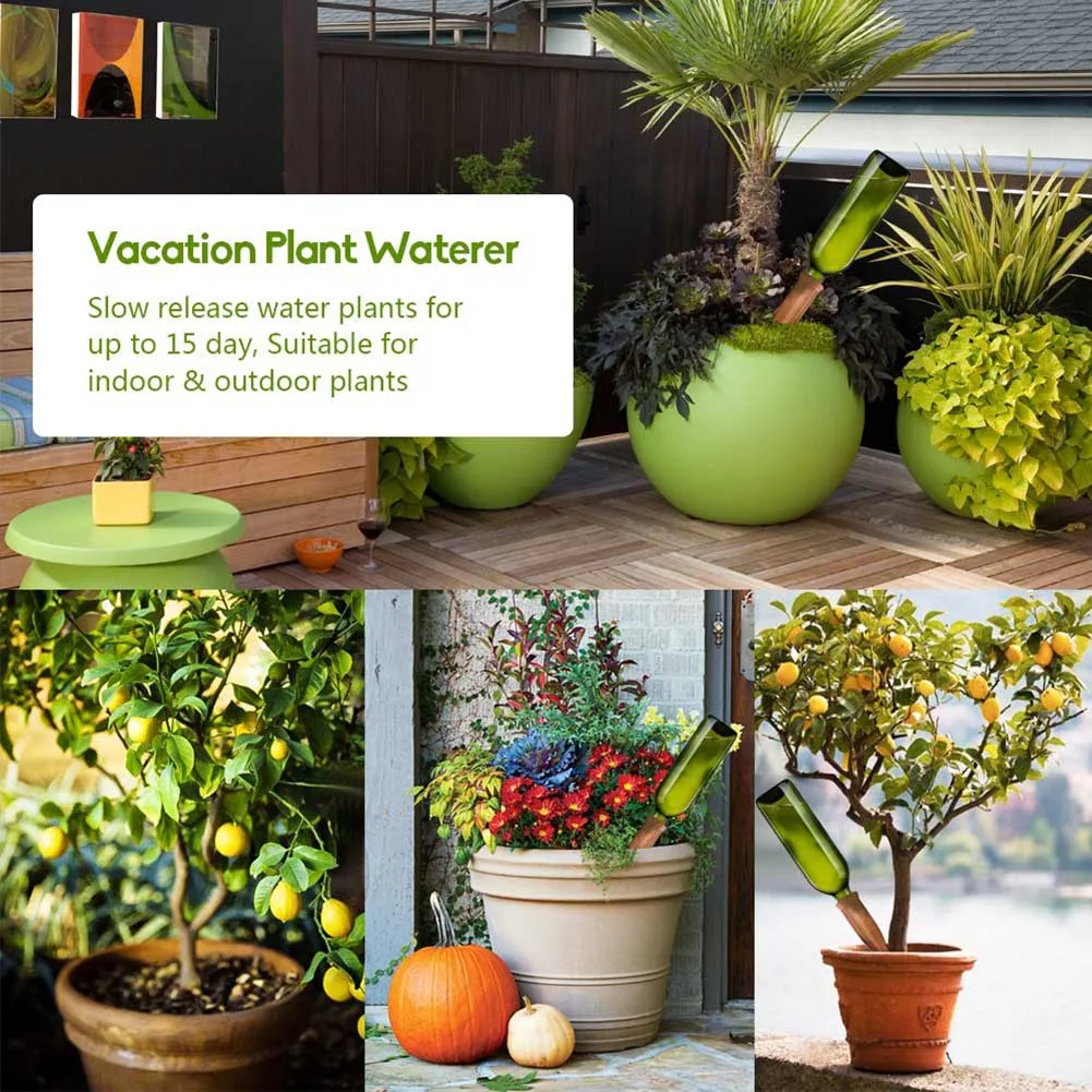 4 шт растительный водный самополив терракотовые шипы автоматически для отдыха на