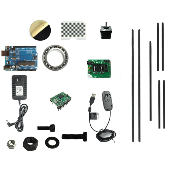 

Desktop DIY Ciclop laser 3D scanner, Logitech C270 camera, BQ 3D scanner
