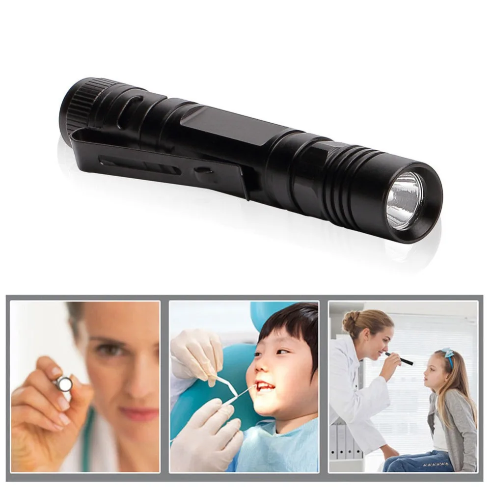 Портативный светодиодный походный мини фонарик суперъяркий Карманный