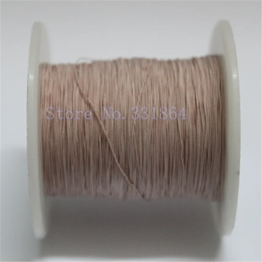 

500m Free Shipping 0.07x4 shares of Liz line multi-strand polyester wire envelope copper wire yarn line