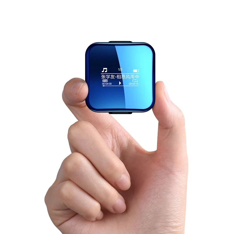 Yescool X1 8 ГБ MP3 музыкальный плеер Bluetooth hifi без потерь спортивный Цифровой Диктофон мини диктофон для бега