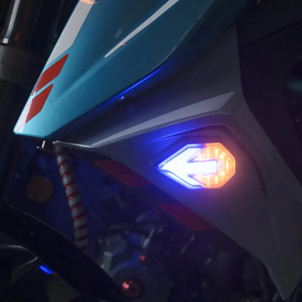 2 шт. светильник для мотоцикла светодиодный вспомогательный лампа тела