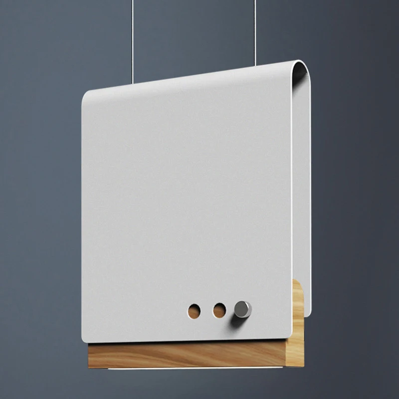 Светодиодные люстры Макарон во французском стиле светильники из железа и дерева