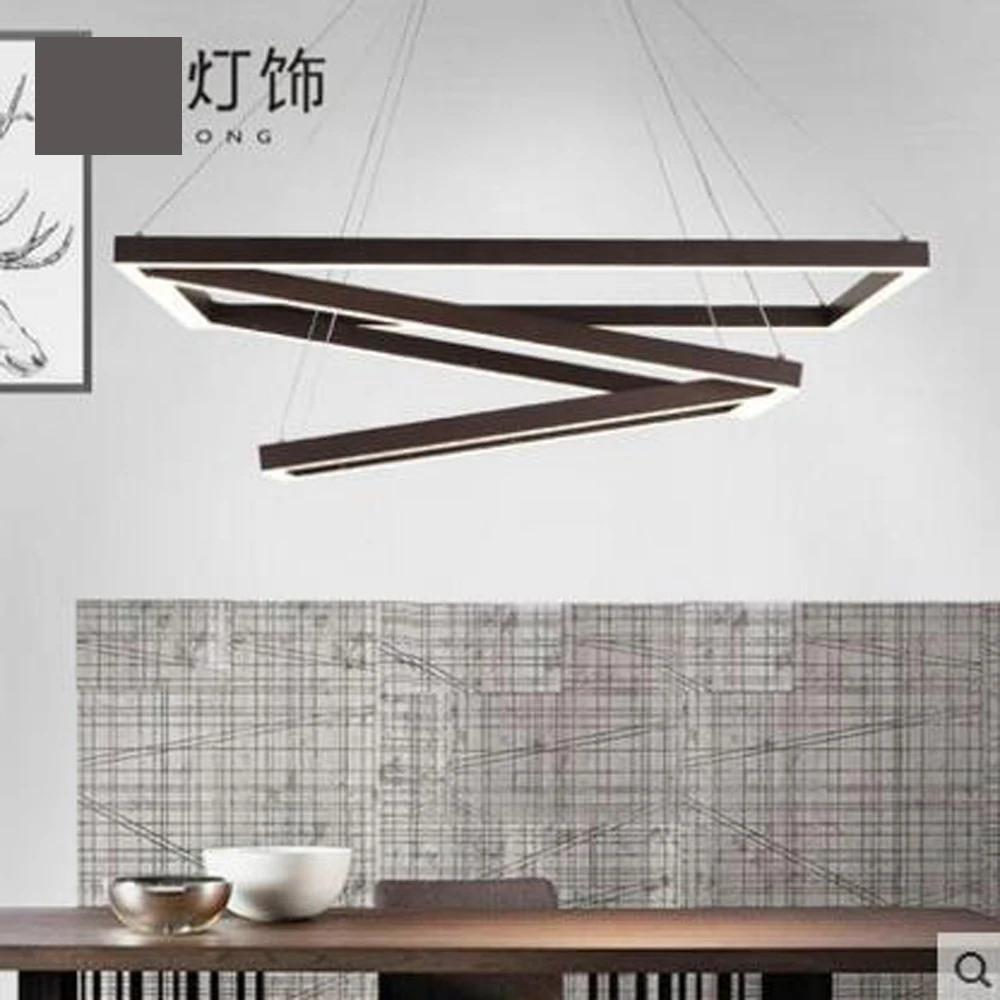 Креативная светодиодный ная люстра в стиле постмодерн Скандинавская лампа для