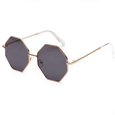 C6 Grey Phoemix унисекс солнцезащитные очки Modis нерегулярные квадратной формы Oculos De Sol feminino Роскошные Для женщин Брендовая дизайнерская обувь круглые очки в стиле ретро, UV400 - Цвет линз: C6 Grey