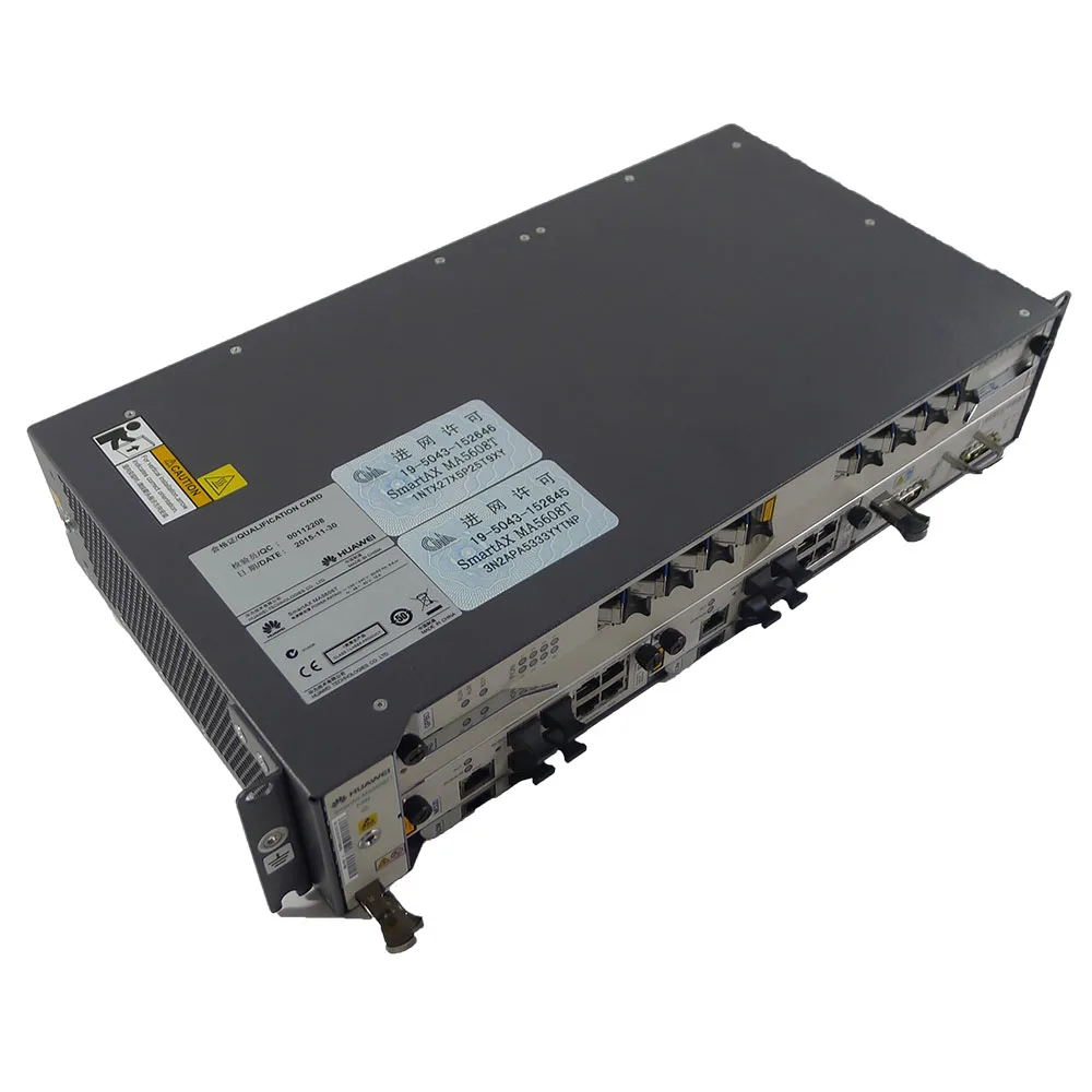 Hua wei mini GPON или EPON OLT MA5608T с 2 * MCUD + 1 MPWC (с Входной мощностью постоянного тока)