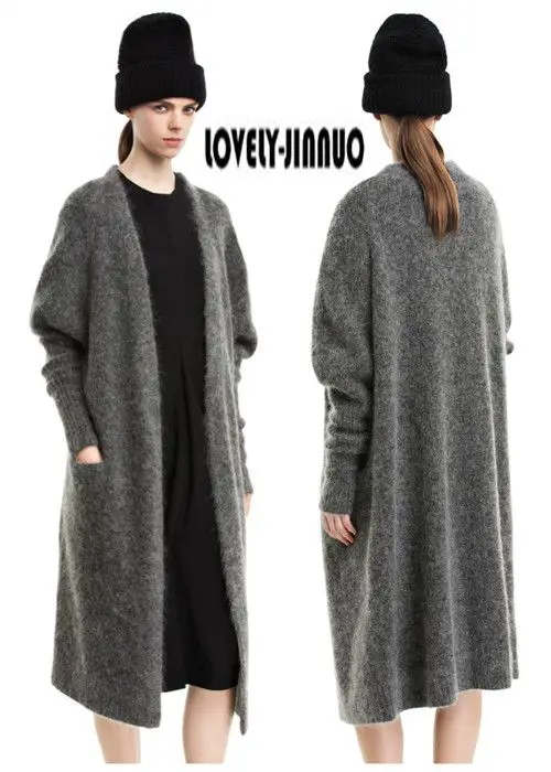 Новое поступление женские длинные кашемировые кардиганы на заказ бесплатная