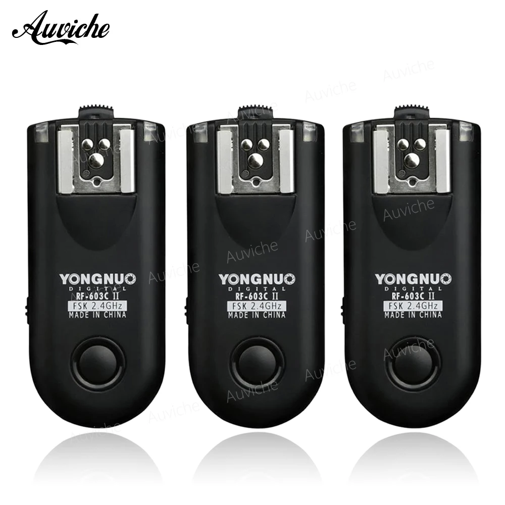 ongnuo RF-603 II 2.4GHz Wireless Radio Remote Flash Speedlite Trigger for Canon Camera & yongnuo godox canon | Электроника