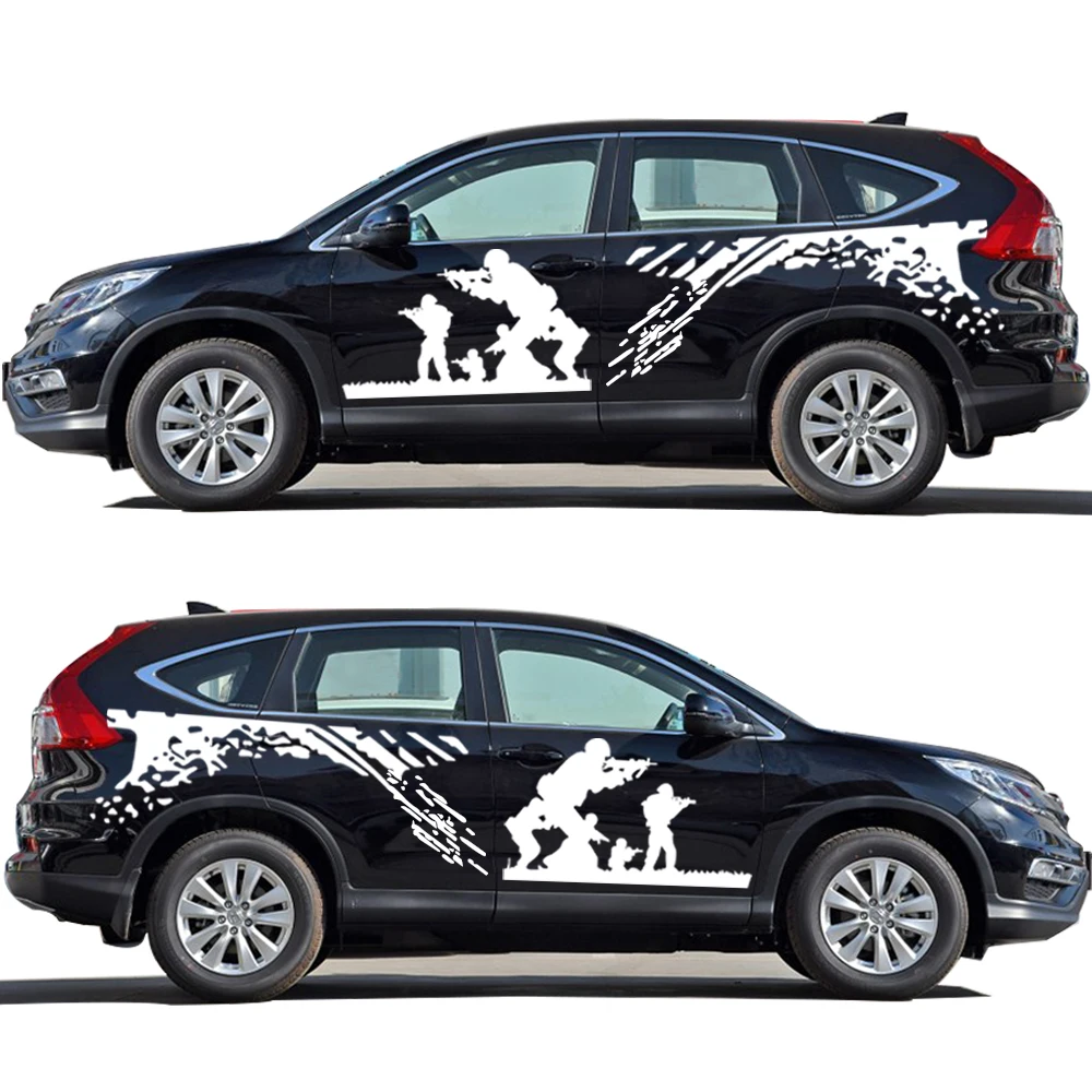 Новая наклейка для стайлинга автомобиля Honda CR V Cool CS армия боевой автомобиль НА