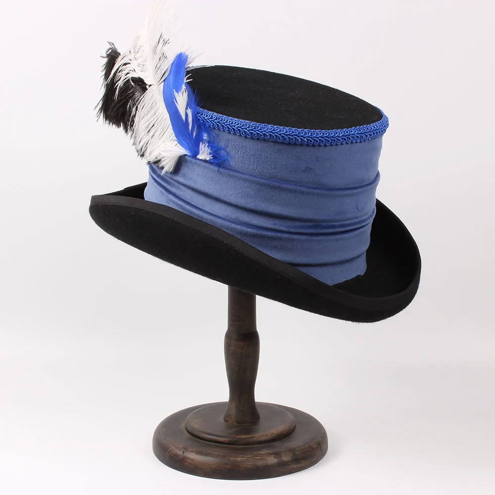 Шляпа женская черная с сеточкой 13 5 см 4 размера | Аксессуары для одежды