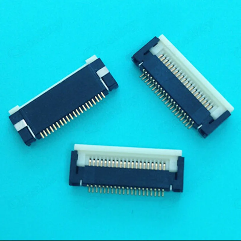24Pin 0 5 мм FPC Коннектор с высокой термостойкостью мягкий кабель под