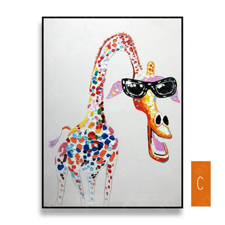 

MYT New Designed 100% Hand Oil Paintings On Canvas Coloring Abstract New Arrival Wall Art Pictures Home Decor Sea Boat