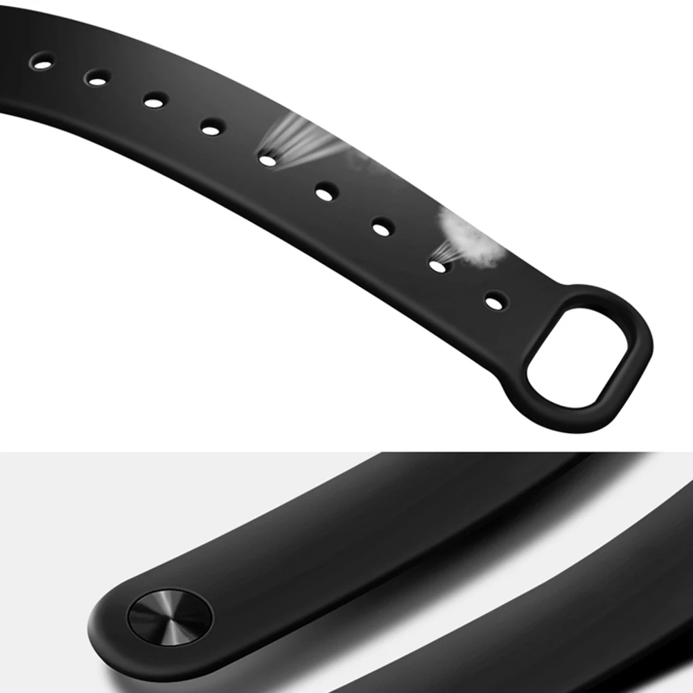 Ремешок для Mi Band 2 силиконовый спортивный браслет смарт часов Xiaomi mi band