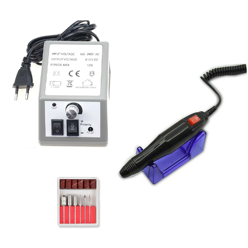 Аппарат маникюрный Профессиональный с насадками 20000 об./мин. 300 шт. в