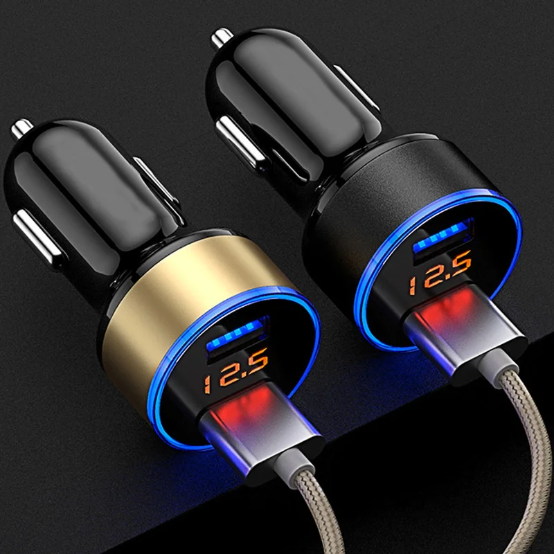 3.1A автомобильное зарядное устройство с двойным USB универсальным