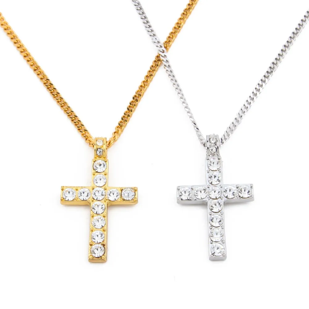 Uwin Египетский Анкх ключ жизни и крест ожерелья Подвески Полный Цвет для женщин