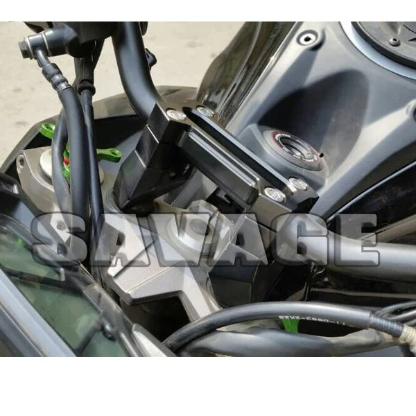 Для KAWASAKI Z800 2013-2014 Зеленый 2015 новое поступление CNC алюминиевый руль для мотоцикла