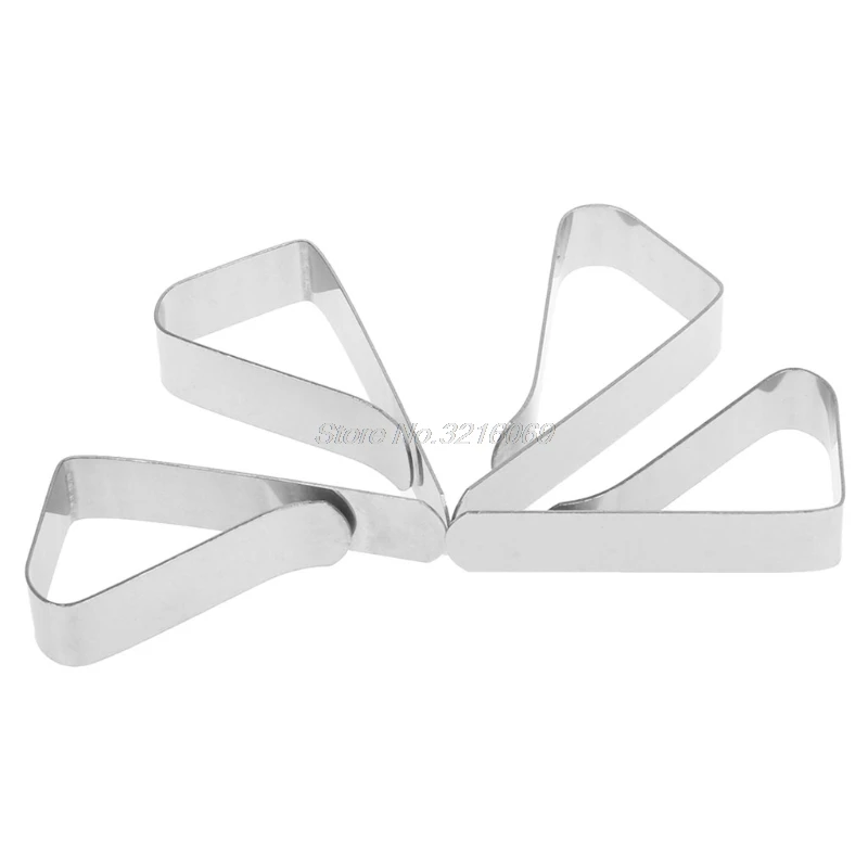 Зажим для скатерти из нержавеющей стали свадебных торжеств 4 шт.|Скатерти| |