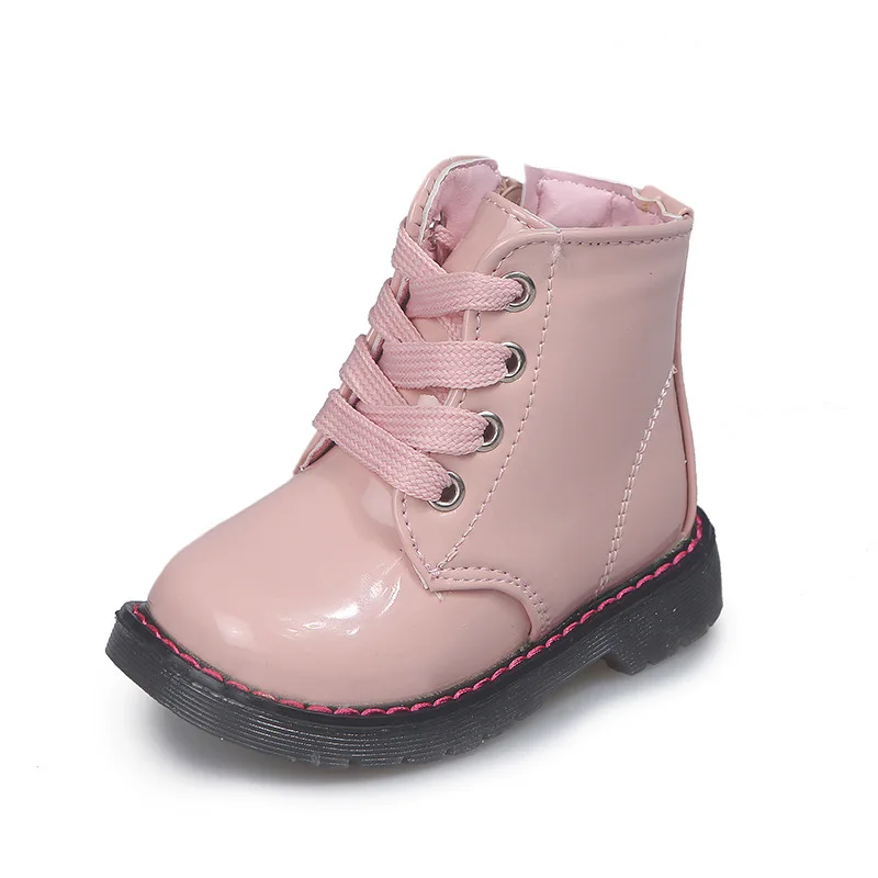 Ботинки для девочек Детские Водонепроницаемые Martin мальчиков и детские короткие