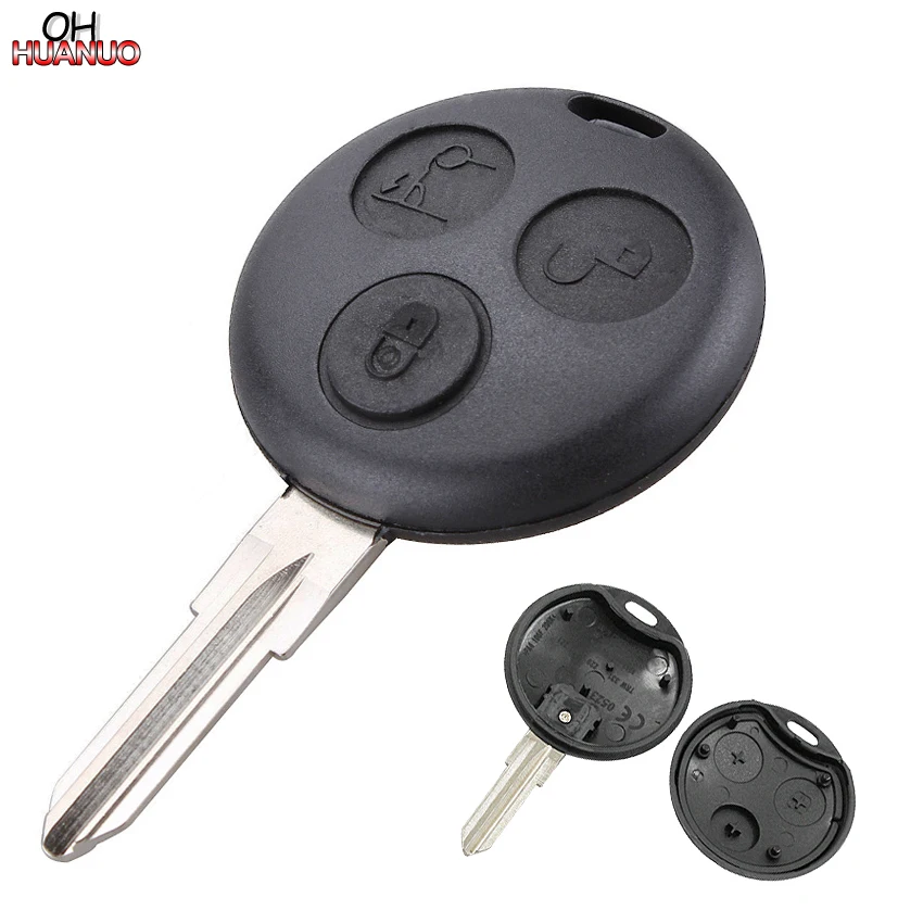 Корпус дистанционного ключа с 3 кнопками корпус смарт для автомобиля Mercedes Benz Smart