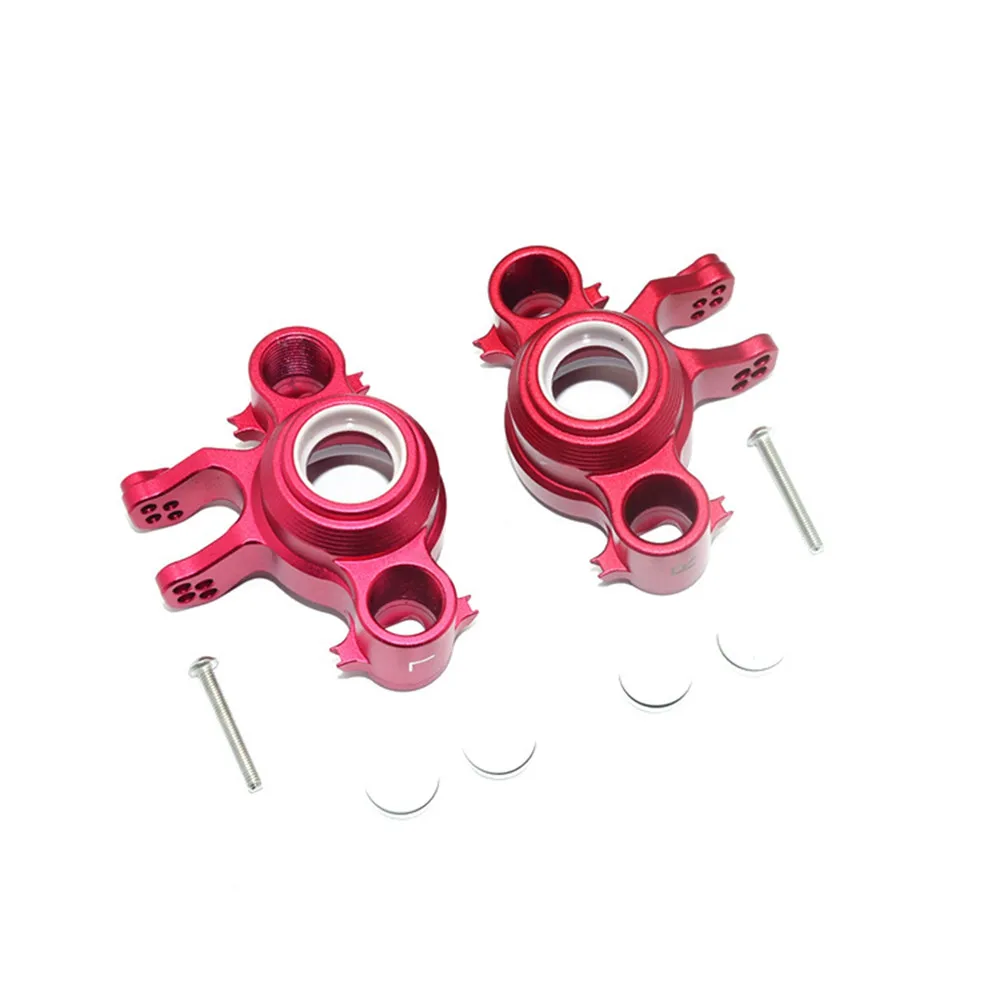 Red Передняя и задняя универсальная чашка для TRAXXAS E REVO 2,0 86086-4 ступица переноска алюминиевое колесо Шестигранная рулевая чашка для рок гусеничного радиоуправляемого автомобиля - Цвет: Red