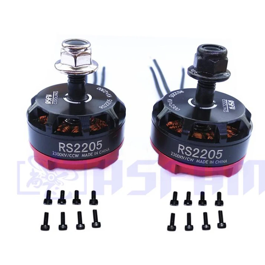 Фото 1 шт. RS2205 2300KV 2205 CW/CCW бесщеточный двигатель для FPV Racing Quad Motor Multicopter Обустройство 1 шт. RS2205 2300KV 2205 CW/CCW бесщеточный двигатель для FPV Racing Quad Motor Multicopter Обустройство