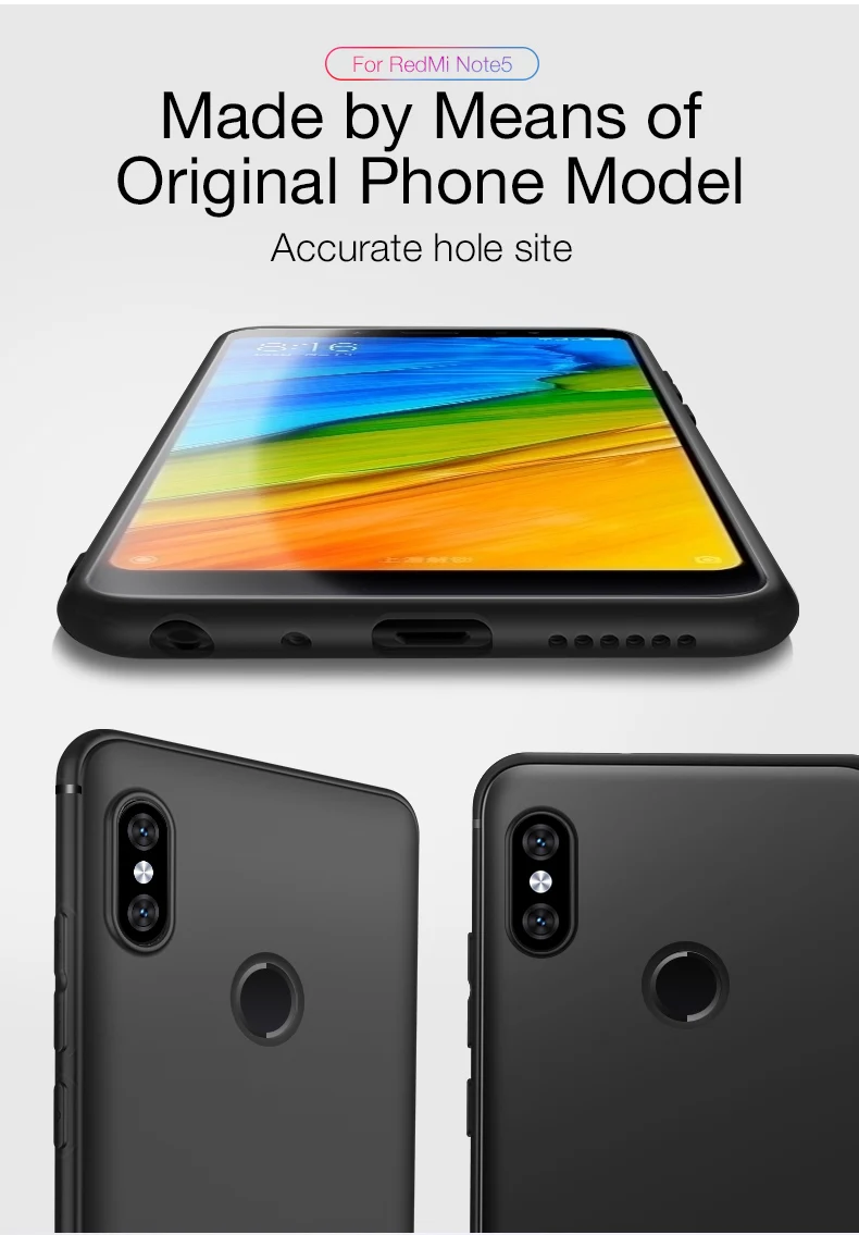 CAFELE, чехол для телефона Xiaomi Redmi note5 pro, Ультратонкий чехол из ТПУ для Xiaomi Redmi note 5 pro, гибкий силиконовый чехол